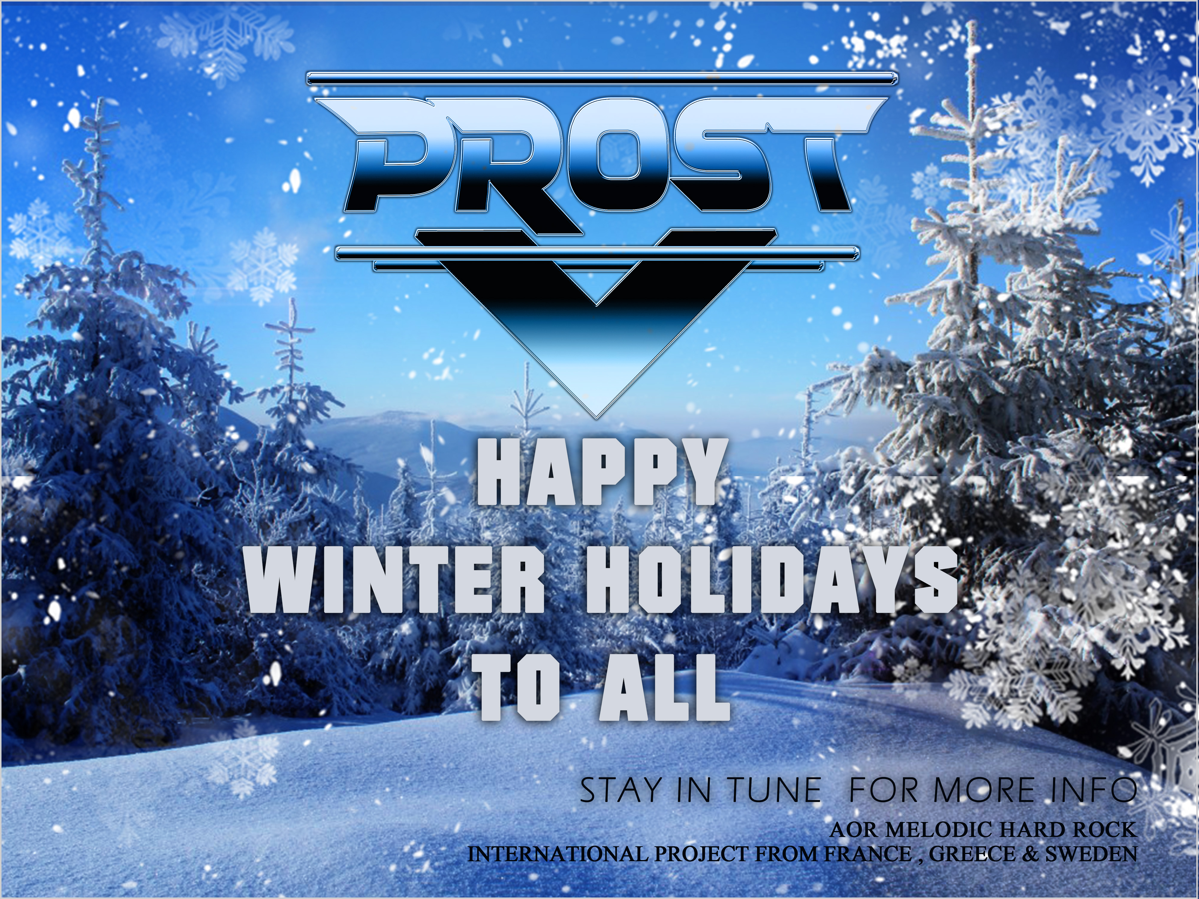 PROST Happy Winter Holidays